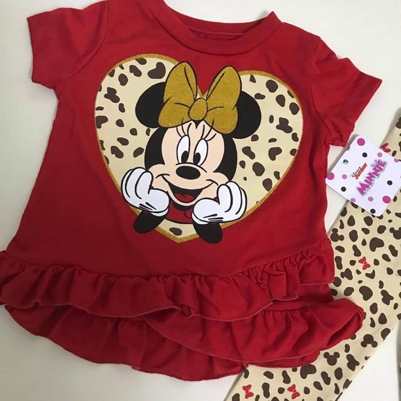 Disney Minnie Mouse cute animal print set - Picture 3 of 6